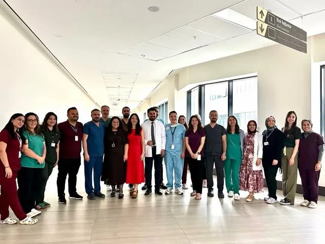 Gaziantep Şehir Hastanesi Perinatoloji Kliniği ekibi